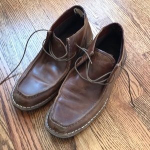 Steve Madden brown leather shoes